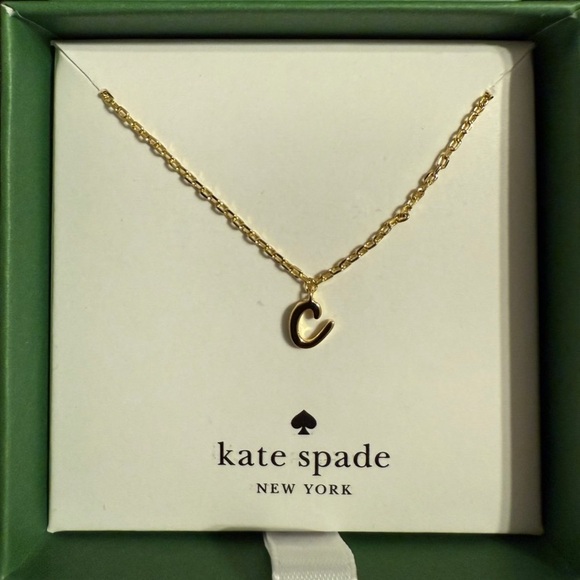Kate Spade New York One In A Million “C” Initial Pendant Necklace - Picture 1 of 4